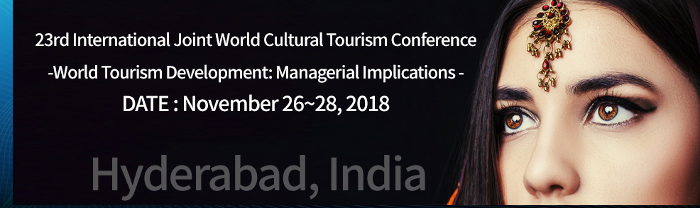 23rd International Joint World Cultural Tourism Conference